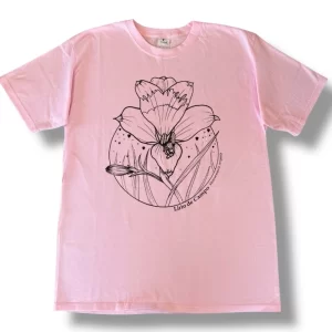 Lirio rosado, desierto florido